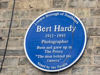 Blue Plaque, Webber Street, London SE1