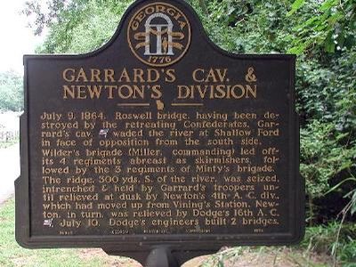 Garrard's Cav. &amp; Newton's Division