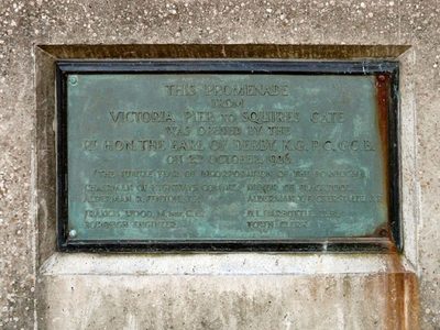 Promenade opened 2nd October 1926