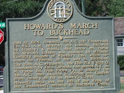 Howard's March to Buckhead