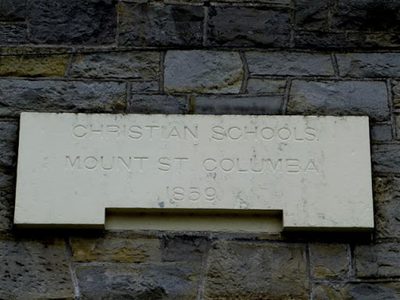 Plaque, Christian Schools, Mount St Columba 1859