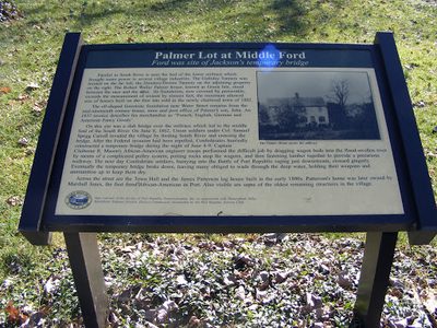 Palmer Lot at Middle Ford