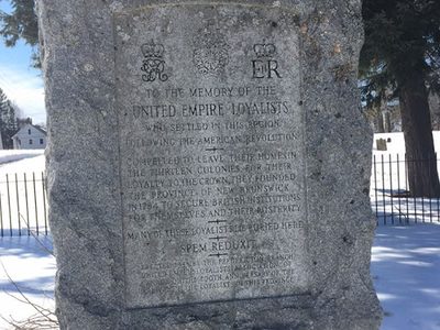 To the Memory of the United Empire Loyalists