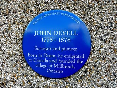John Deyell plaque, Drum