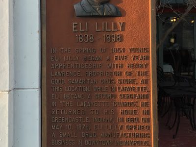 Eli Lilly, 1838-1898