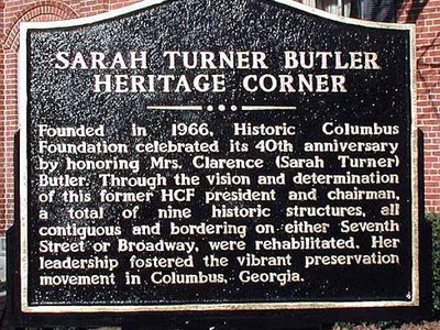 Sarah Turner Butler Heritage Corner