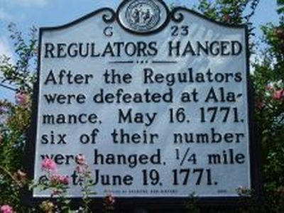 REGULATORS HANGED