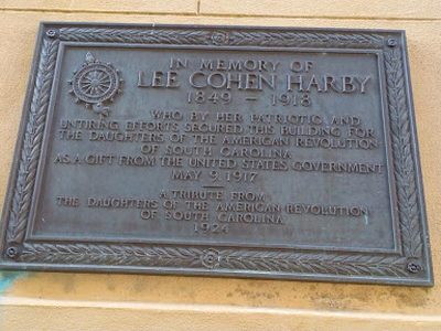 Who By Her Patriotic and Untiring Efforts Secured