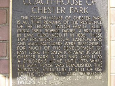 Coach-House of Chester Park