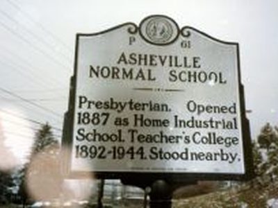 ASHEVILLE NORMAL SCHOOL