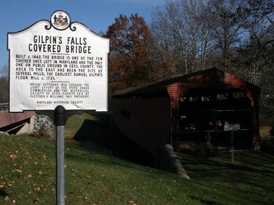 The Gilpins Falls Covered Bridge