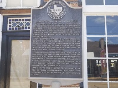 Sam Houston in San Augustine