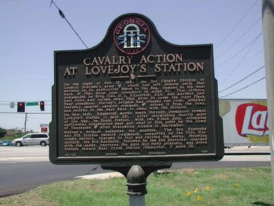Cavalry Action At Lovejoy's Station