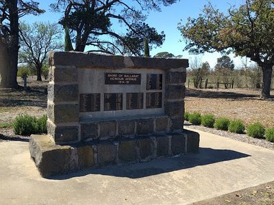 Shire of Ballarat Honour Avenue