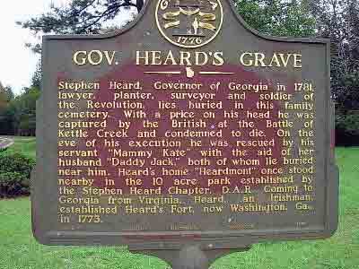 Gov. Heard's Grave