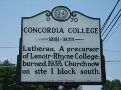 CONCORDIA COLLEGE 1881-1935