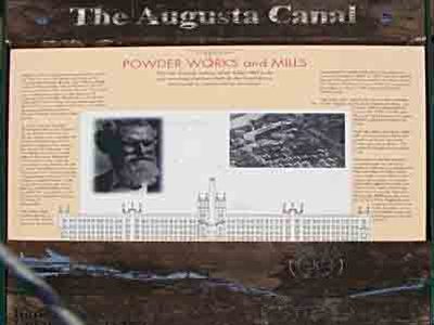 The Augusta Canal - Powder Works and Mills