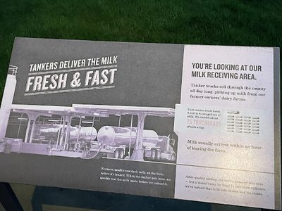 Tankers Deliver the Milk Fresh & Fast