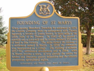 Founding of St. Marys