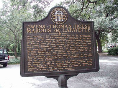 Owens&mdash;Thomas house Marquis De Lafayette