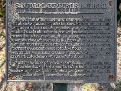 Sanford Lake Eustis Railroad