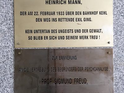 Heinrich Mann & Sigmund Freud