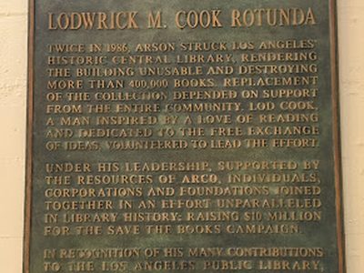 Los Angeles Central Library Lodwrick M. Cook Rotunda