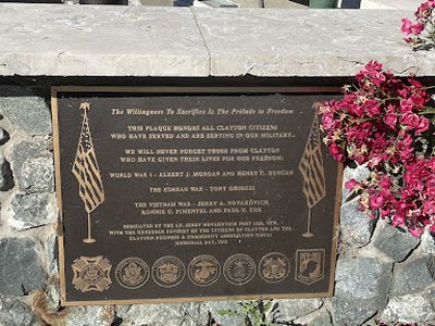 Clayton Military Service Memorial