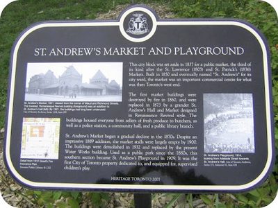 St. Andrew's Market and Playground