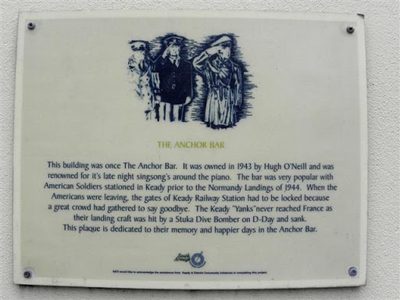 Plaque, The Anchor bar