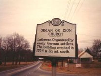 ORGAN OR ZION CHURCH