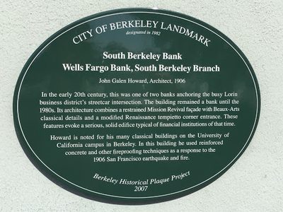 South Berkeley  Bank