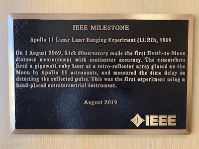 Apollo 11 Lunar Laser Ranging Experiment (LURE)