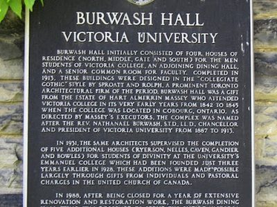 Burwash Hall Victoria University