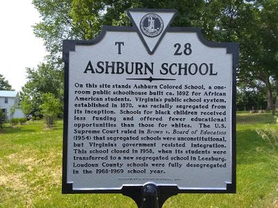 Ashburn Colored School