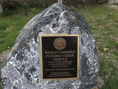 Wesley Chesbro Pudding Creek Trestle