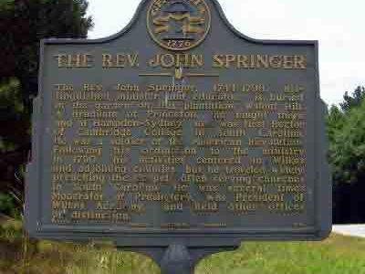 The Rev. John Springer