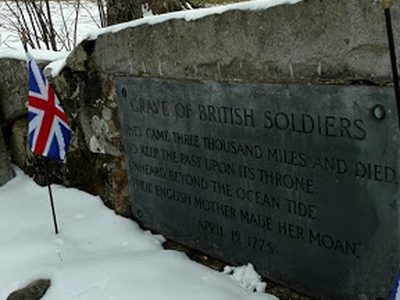 Grave of British Soldiers