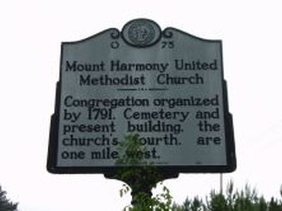 MOUNT HARMONY UNITED METHODIST CHURCH
