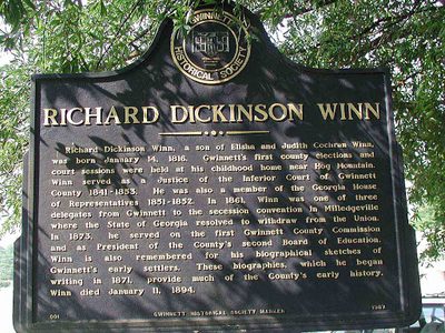 Richard Dickinson Winn (Side 1)