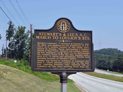 Stewart's &amp; Lee's A.C. March to Lovejoy's Station