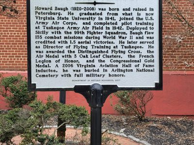 Lt. Col. Howard Baugh, Petersburg, VA