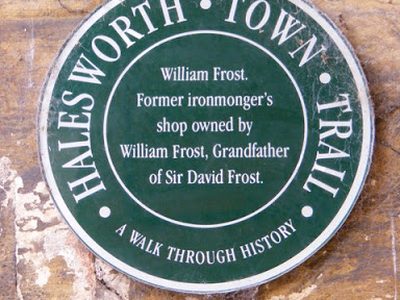 Plaque on the wall of Flick & Son's premises