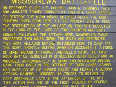 Mississenewa Battlefield