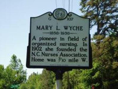 MARY L. WYCHE 1858-1936