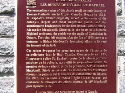St. Raphael's Ruins