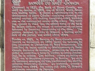 The Bank of Upper Canada Building