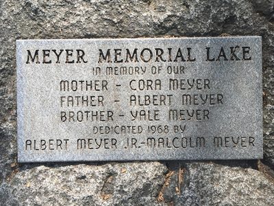 Meyer Memorial Lake