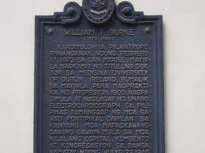 William J. Burke historical marker