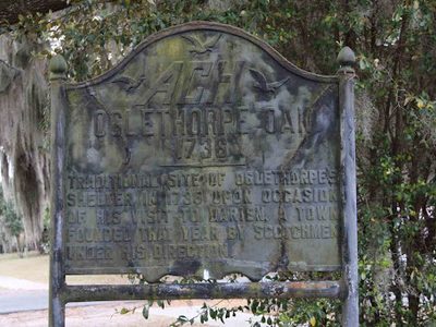 Oglethorpe Oak 1736